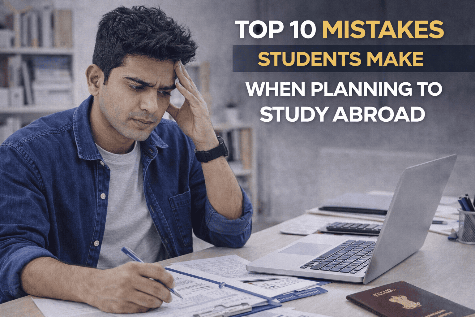 Top 10 Mistakes Students Make When Planning to Study Abroad